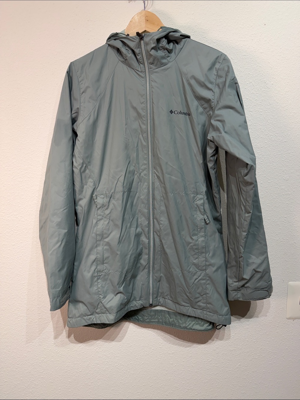 Columbia Green Switchback II Lined Long Jacket size Medium - Picture 3 of 8